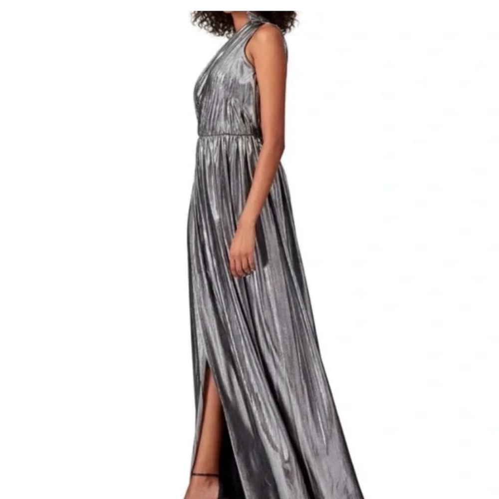 Retrofete Andrea Gunmetal Gown - Picture 2 of 6